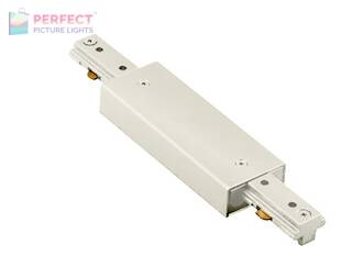 H Series I Straight Line Power Connector in White