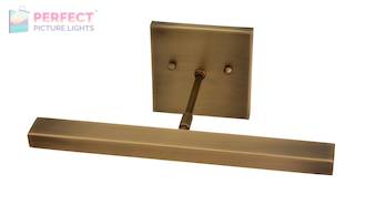 Direct Wire Horizon 12" LED Picture Light in Antique Brass