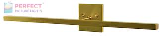 Direct Wire Horizon 26" LED Picture Light in Satin Brass
