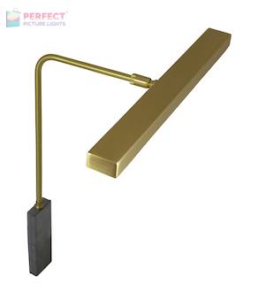 Horizon 12" LED Picture Light in Satin Brass