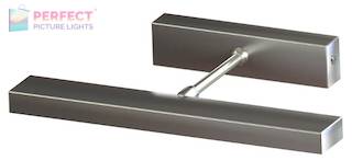 Horizon Satin Nickel 12" LED Picture Light