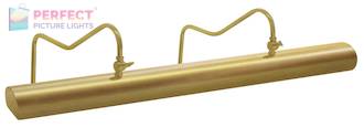 Hyde Park 30" Weathered Brass Picture Light