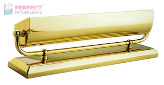 Mantel Light 14" Polished Brass Shade & Base