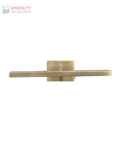 Rechargeable Advent 12" LED Antique Brass Picture Lights