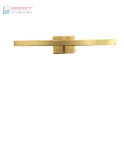 Rechargeable Advent 12" LED Satin Brass Picture Lights