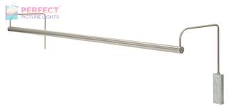 Slim-Line 43" LED Picture Light in Satin Nickel