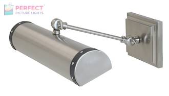 Steamer Direct Wire 16" picture light in Satin Nickel