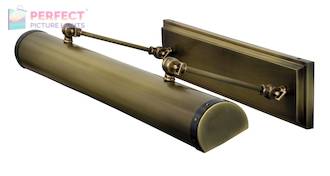 Steamer Direct Wire LEDZ 30" picture light in Antique Brass
