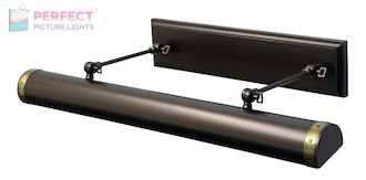 Steamer Direct Wire LEDZ 30" picture light in Mahogany Bronze