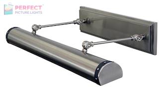 Steamer Direct Wire LEDZ 30" picture light in Satin Nickel