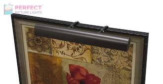 Traditional 24" Mahogany Bronze Picture Light