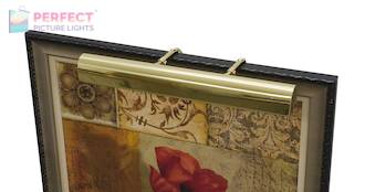 Traditional 24" Polished Brass Picture Light