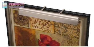 Traditional 24" Satin Nickel Picture Light