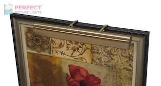 Traditional 30" Statuary Bronze Picture Light