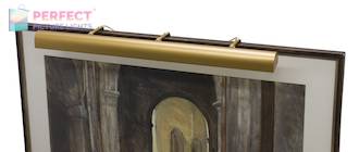 Traditional 36" Gold Picture Light