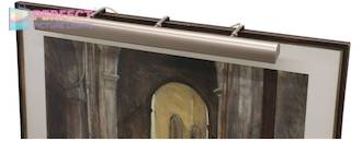 Traditional 42" Satin Nickel Picture Light