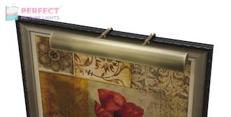 Traditional LED 24" Antique Brass Picture Light