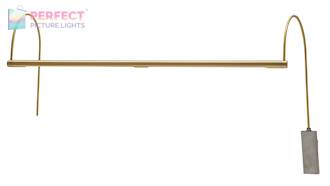 Ultra Slim-Line 28" LED Satin Brass Picture Light