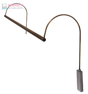 Ultra Slim-Line 41" LED Antique Brass Picture Light